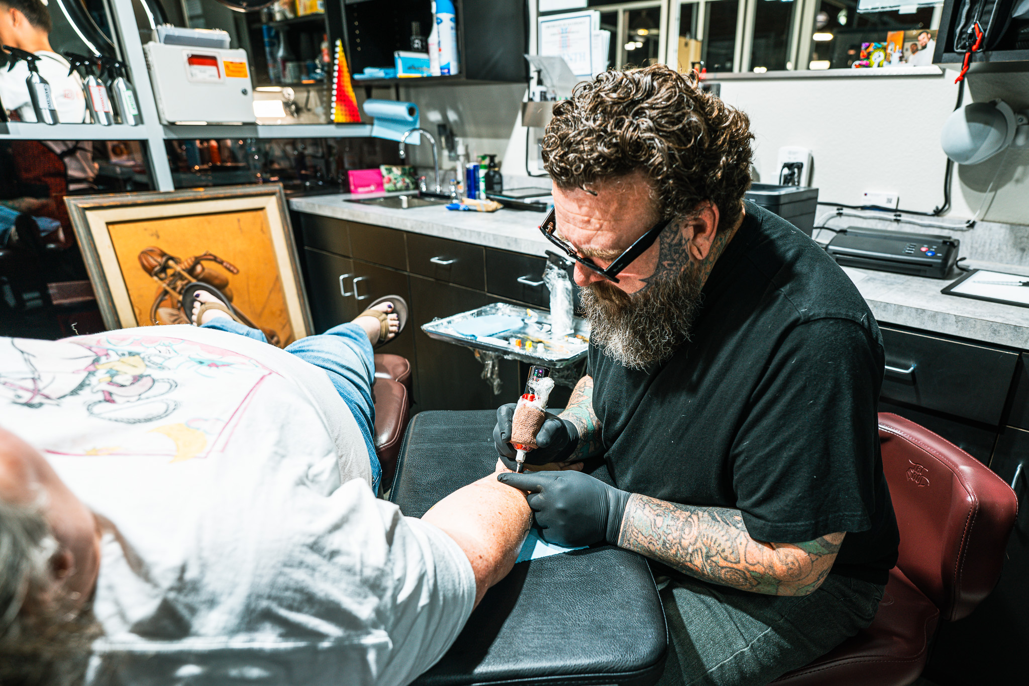 Eric Coe tattoo eternal souls tattoo studio in denton and corinth texas