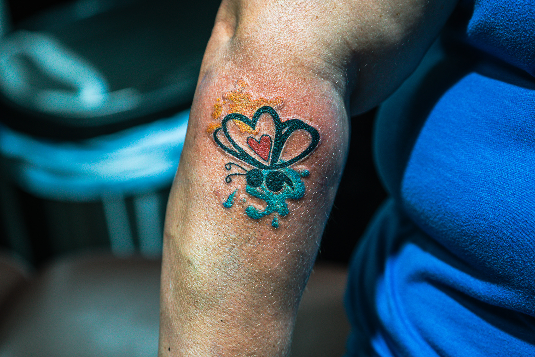 eric coe the owner of eternal souls tattoo studio in dallas texas